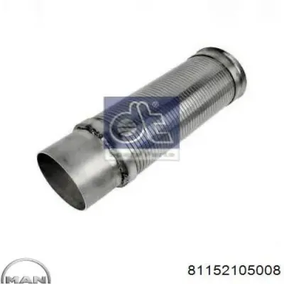 Tubo flexible de escape MAN 81152105008