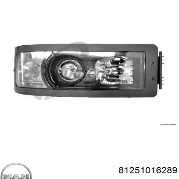 Faro izquierdo 81251016289 MAN