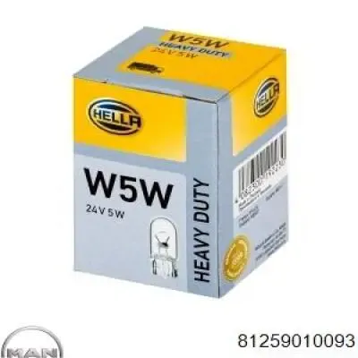 Bombilla 81259010093 MAN