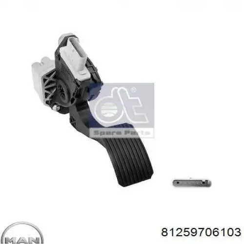 Pedal del acelerador 81259706103 MAN