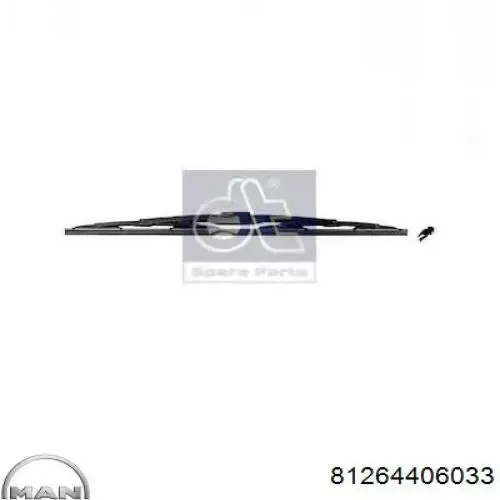 Escobilla del limpiaparabrisas del lado del conductor 81264406033 MAN