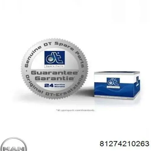 Sensor de temperatura de gases de escape después del catalizador 81274210263 MAN