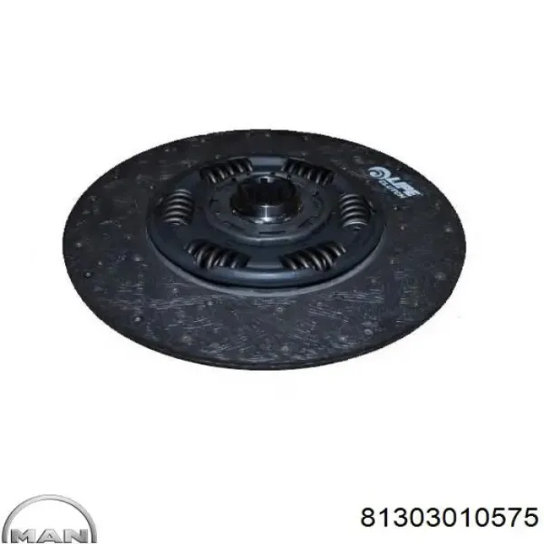 Disco de embrague 81303010575 MAN