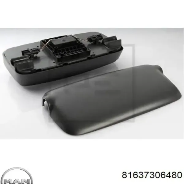 Espejo de retrovisor izquierdo 81637306480 MAN
