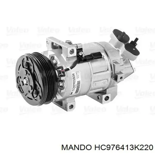 Acoplamiento magnético, compresor del aire acondicionado  Hyundai Accent III