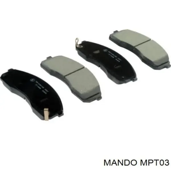 Pastillas de freno MPT03 Mando