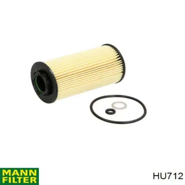 Filtro de aceite HU712 Mann-Filter