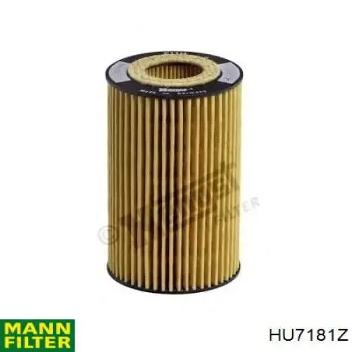Filtro de aceite HU7181Z Mann-Filter