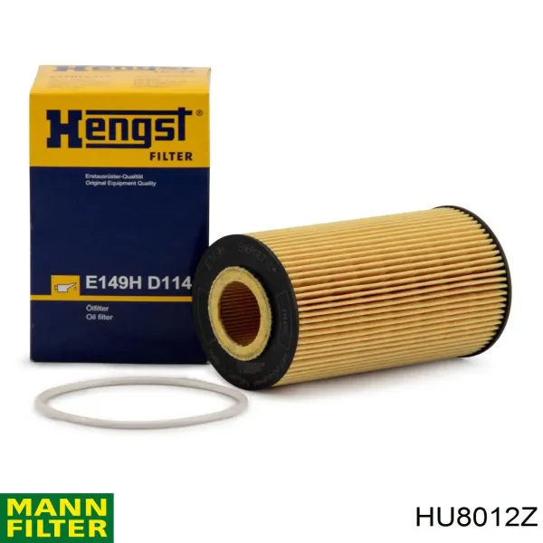 Filtro de aceite HU8012Z Mann-Filter