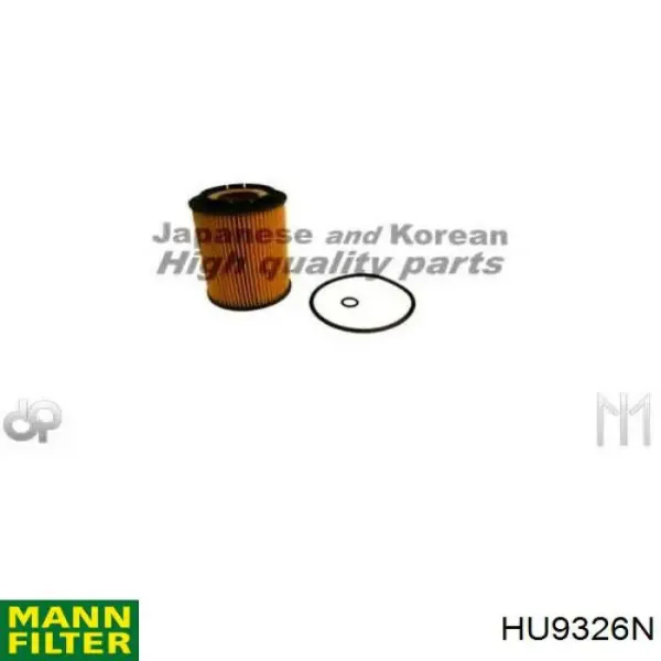 Filtro de aceite HU9326N Mann-Filter