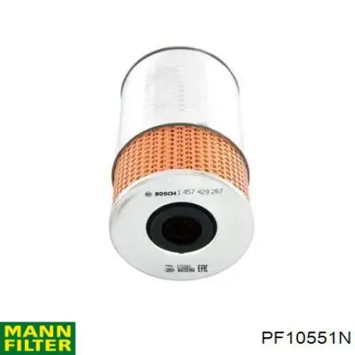Filtro de aceite PF10551N Mann-Filter