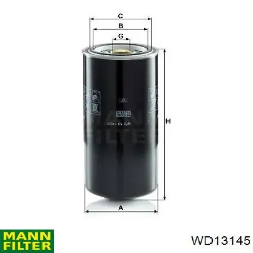 Filtro del sistema hidráulico 1R1808 Caterpillar
