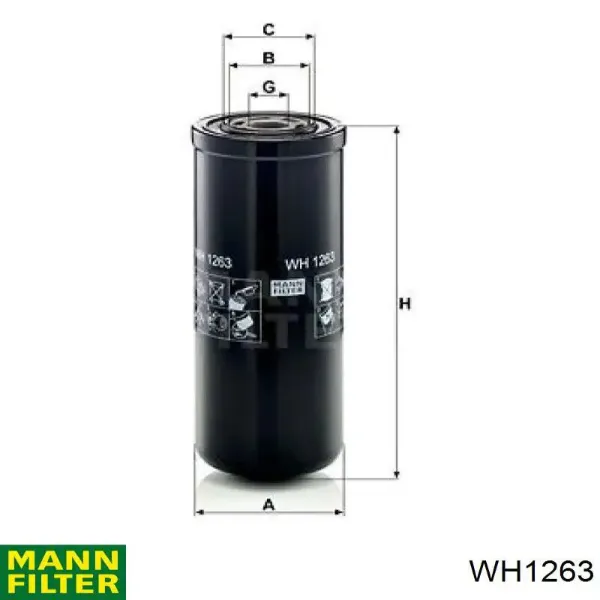 Filtro del sistema hidráulico AT129775 John Deere