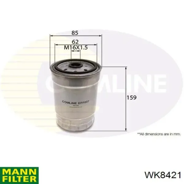 Filtro de combustible WK8421 Mann-Filter