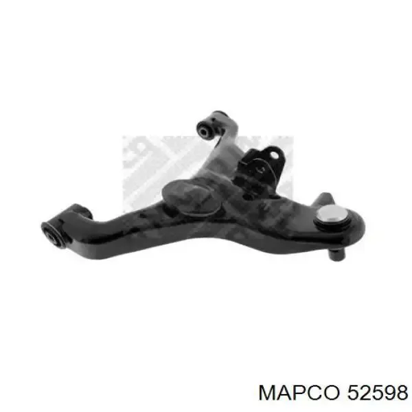 Brazo inferior izquierdo de la suspensión delantera 54500EB70A Nissan/Infiniti