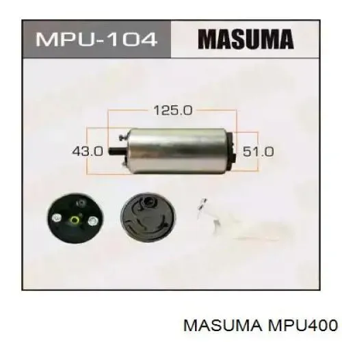 Elemento de turbina de la bomba de combustible MPU400 Masuma