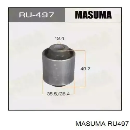 Silentblock del brazo superior de suspensión trasera RU497 Masuma
