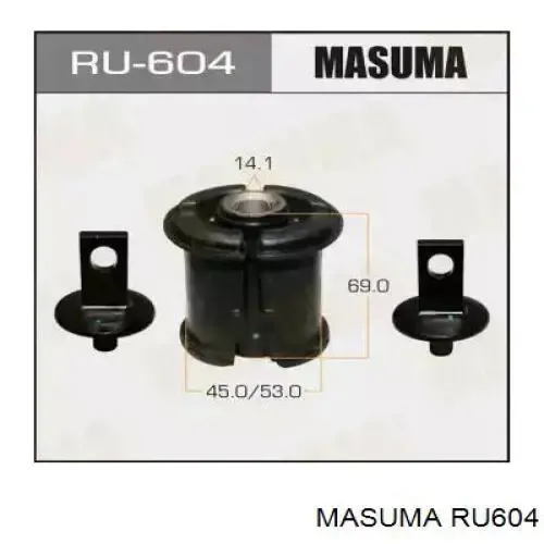 Buje del brazo inferior trasero RU604 Masuma