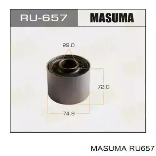 Silentblock del brazo de suspensión RU657 Masuma