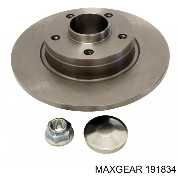 Disco de freno trasero Renault Trafic 2 FL