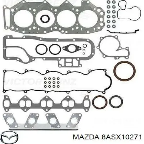 Juego de juntas para motor 430169P Corteco