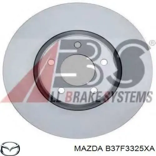 Disco de freno B37F3325XA Mazda