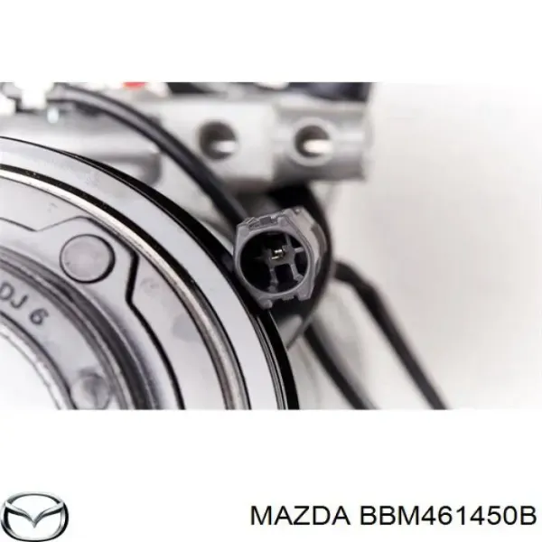 Compresor de aire acondicionado BBM461450B Mazda