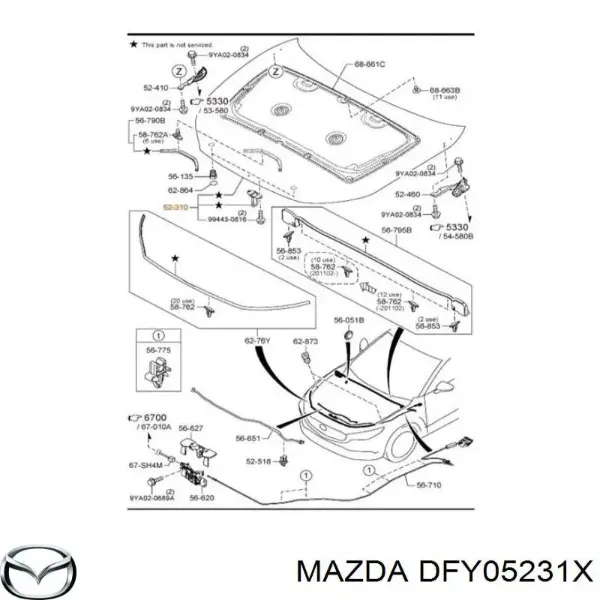 Capó Mazda CX-30 DM