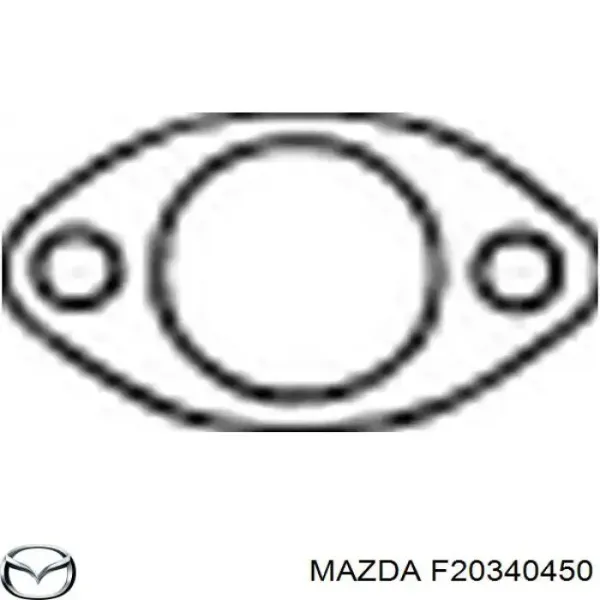 Junta De Tubo De Escape Silenciador Mazda 323 3 BF