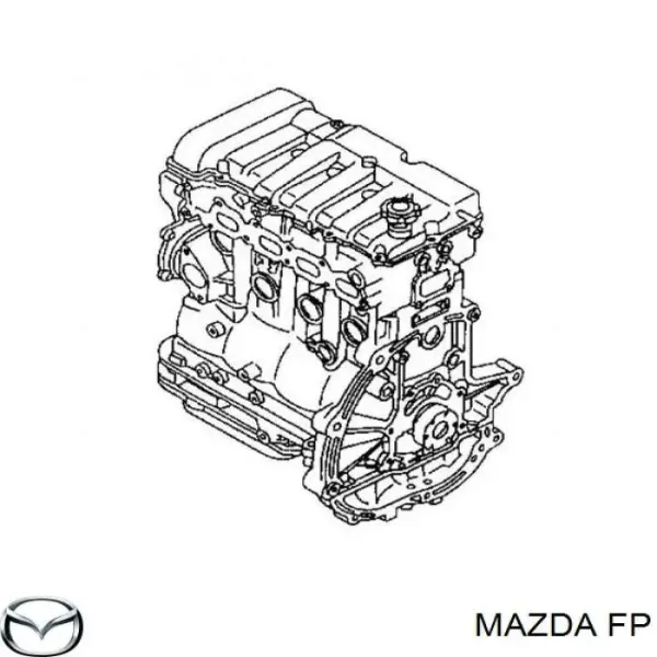 Motor completo Mazda 626 IV