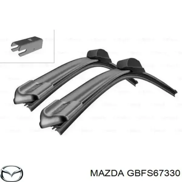 Escobilla del limpiaparabrisas del lado del conductor GBFS67330 Mazda