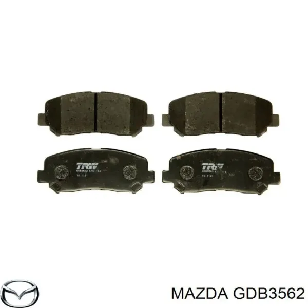 Pastillas de freno delanteras Mazda CX-5 1 KE, GH