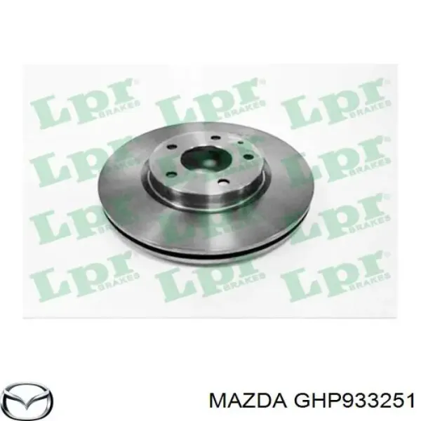 Freno de disco delantero Mazda CX-5 1 KE, GH