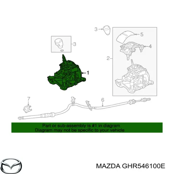  GHR546100E Mazda