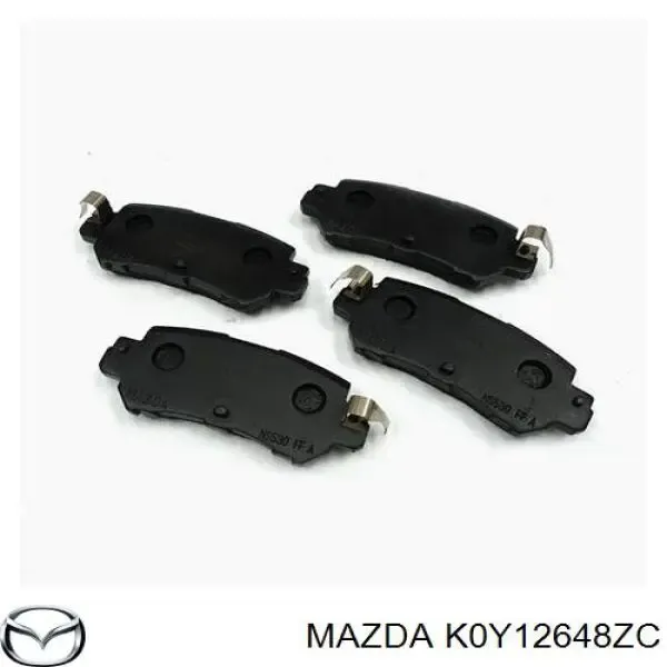 Pastillas freno traseras Mazda K0Y12648ZC precio, desde