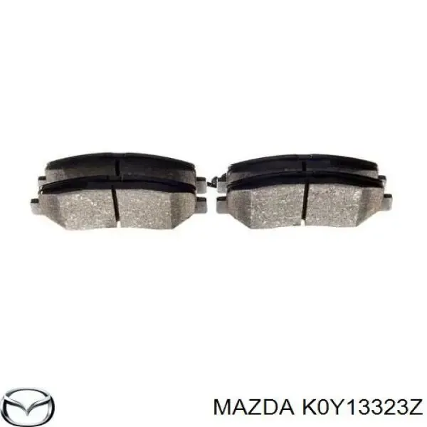 Pastillas de freno delanteras Mazda CX-5 1 KE, GH