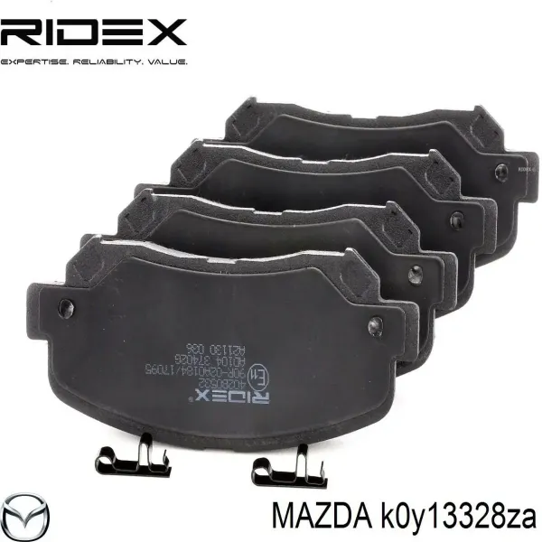 Pastillas de freno delanteras Mazda CX-5 1 KE, GH