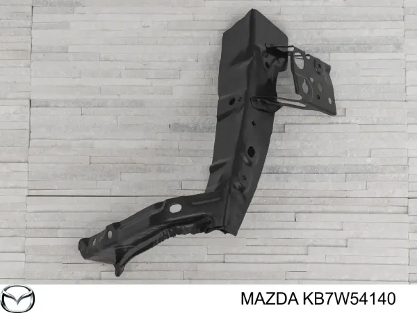 Soporte superior del marco del radiador KB7W54140 Mazda