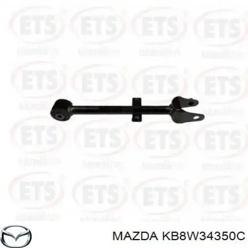 Brazo inferior izquierdo de la suspensión delantera KB8W34350C Mazda