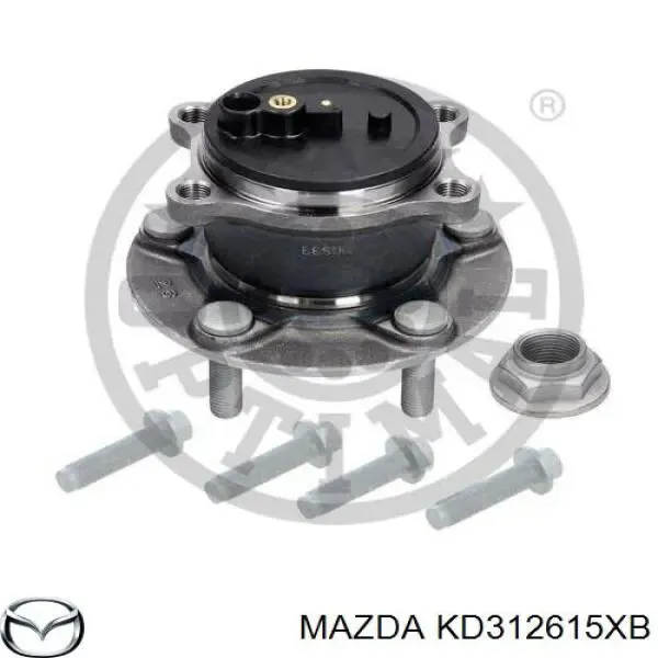 Cubo de rueda trasero Mazda CX-5 1 KE, GH
