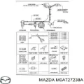 Retén del diferencial del eje trasero Mazda CX-7 ER
