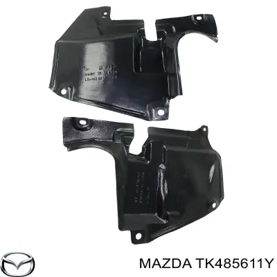 Cubierta, parachoques delantero MAZDA TK485611Y