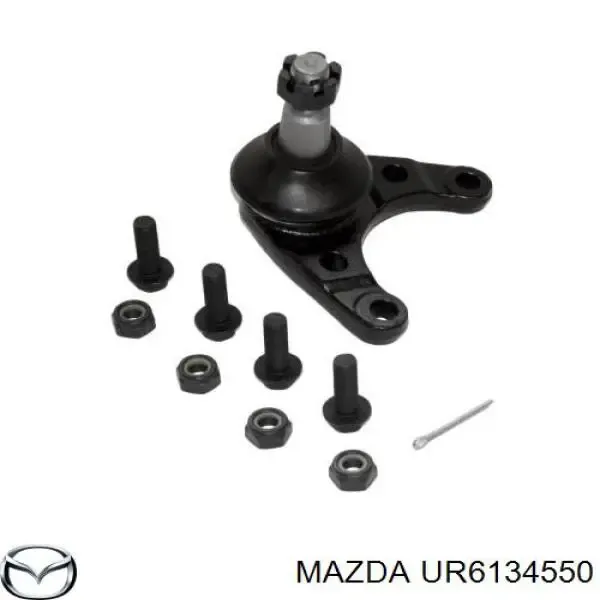 Rótula inferior de suspensión UR6134550 Mazda