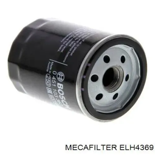 Filtro de aceite ELH4369 Mecafilter