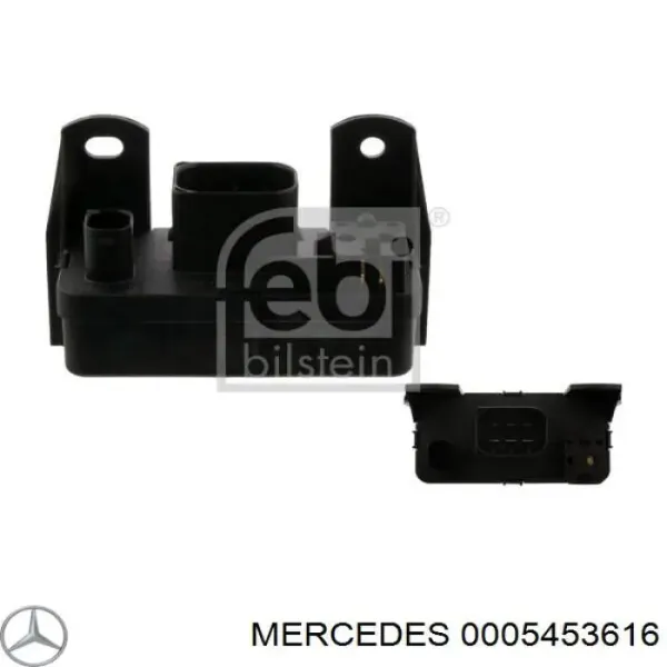 Relé de los calentadores 0005453616 Mercedes