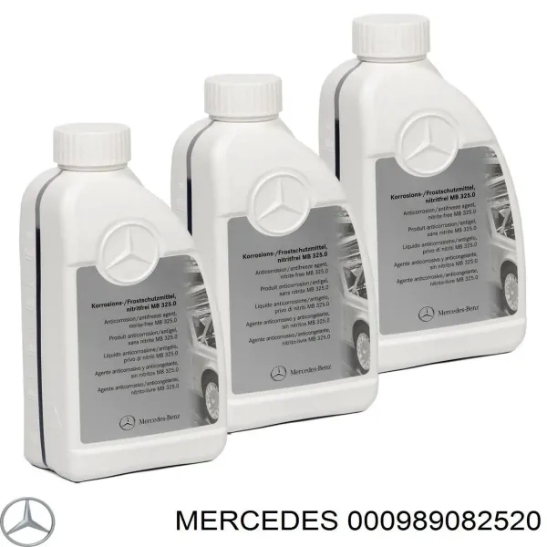Liquido refrigerante 000989082520 Mercedes