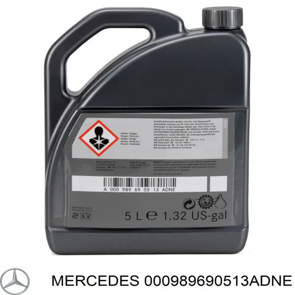 Aceite caja de cambios 000989690513ADNE Mercedes