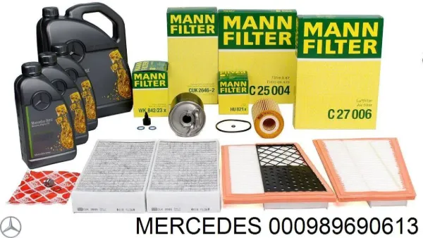 Aceite de motor 000989690613 Mercedes