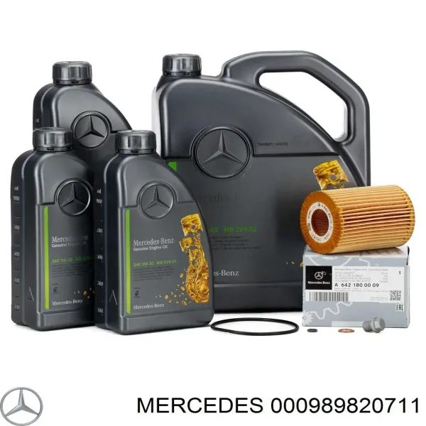 Aceite de motor 0019893701 Mercedes