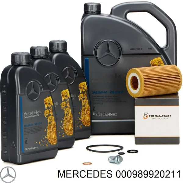 Aceite de motor 000989920211 Mercedes